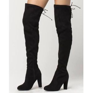 Missguided thigh high boots